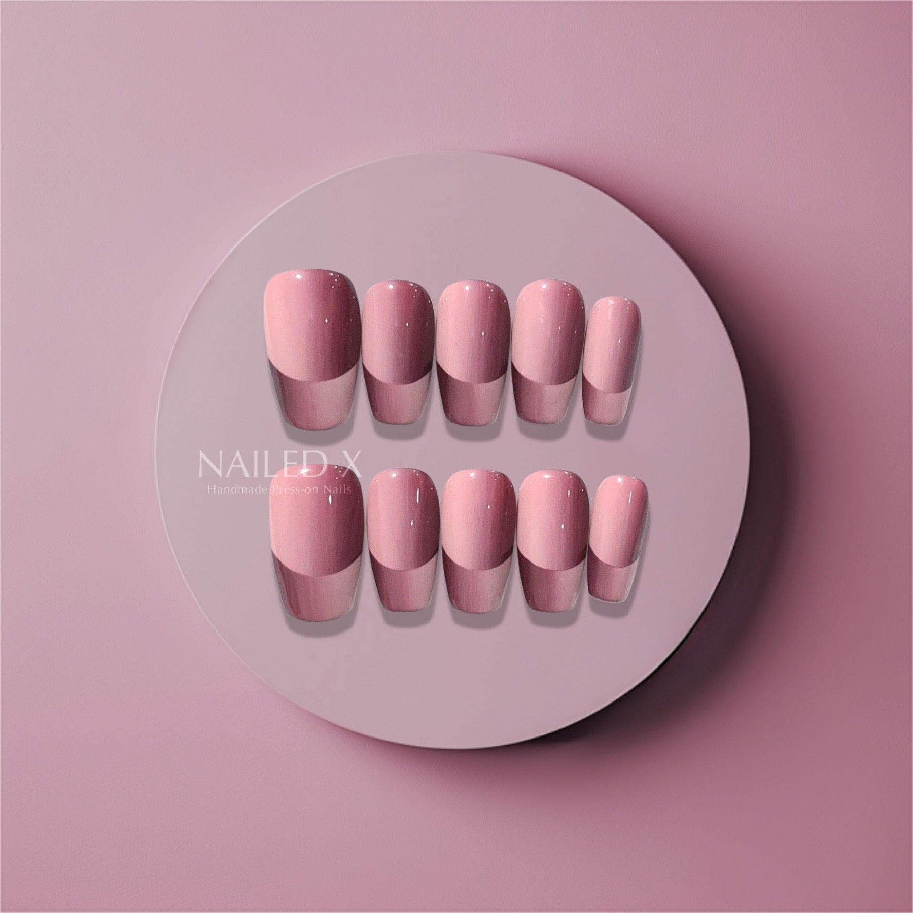 Pink Glass Marbles